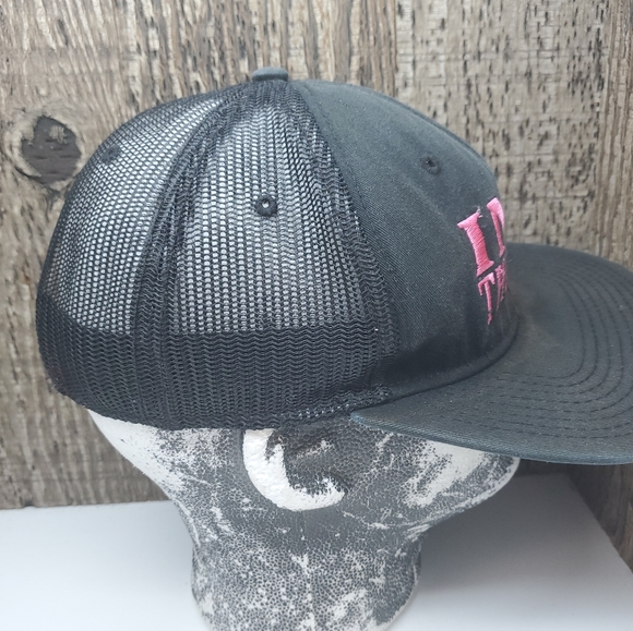 Otto Ink Therapy Black And Pink Mesh Snapback Adjustable Hat Cap Unisex One Size - Picture 7 of 9